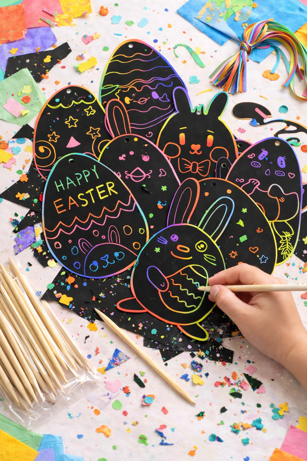 DIY Scratch To Reveal Easter Edition
