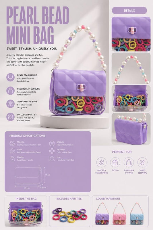 Pearl Bead Mini Bag