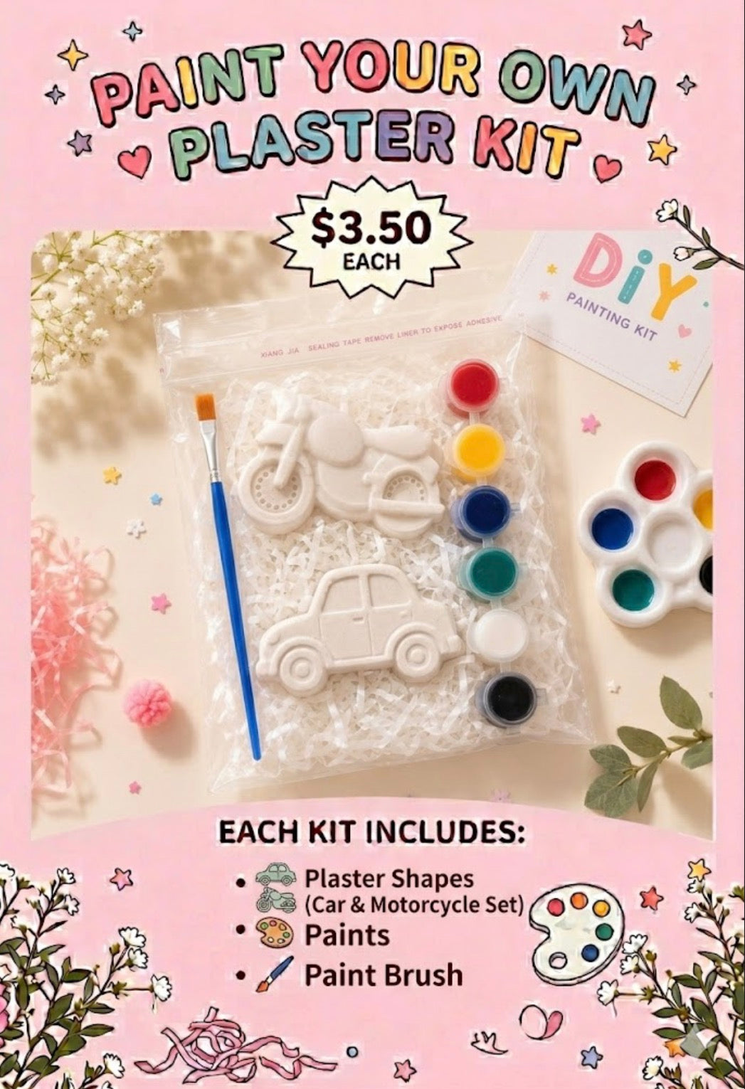 Diy Paintable Kit