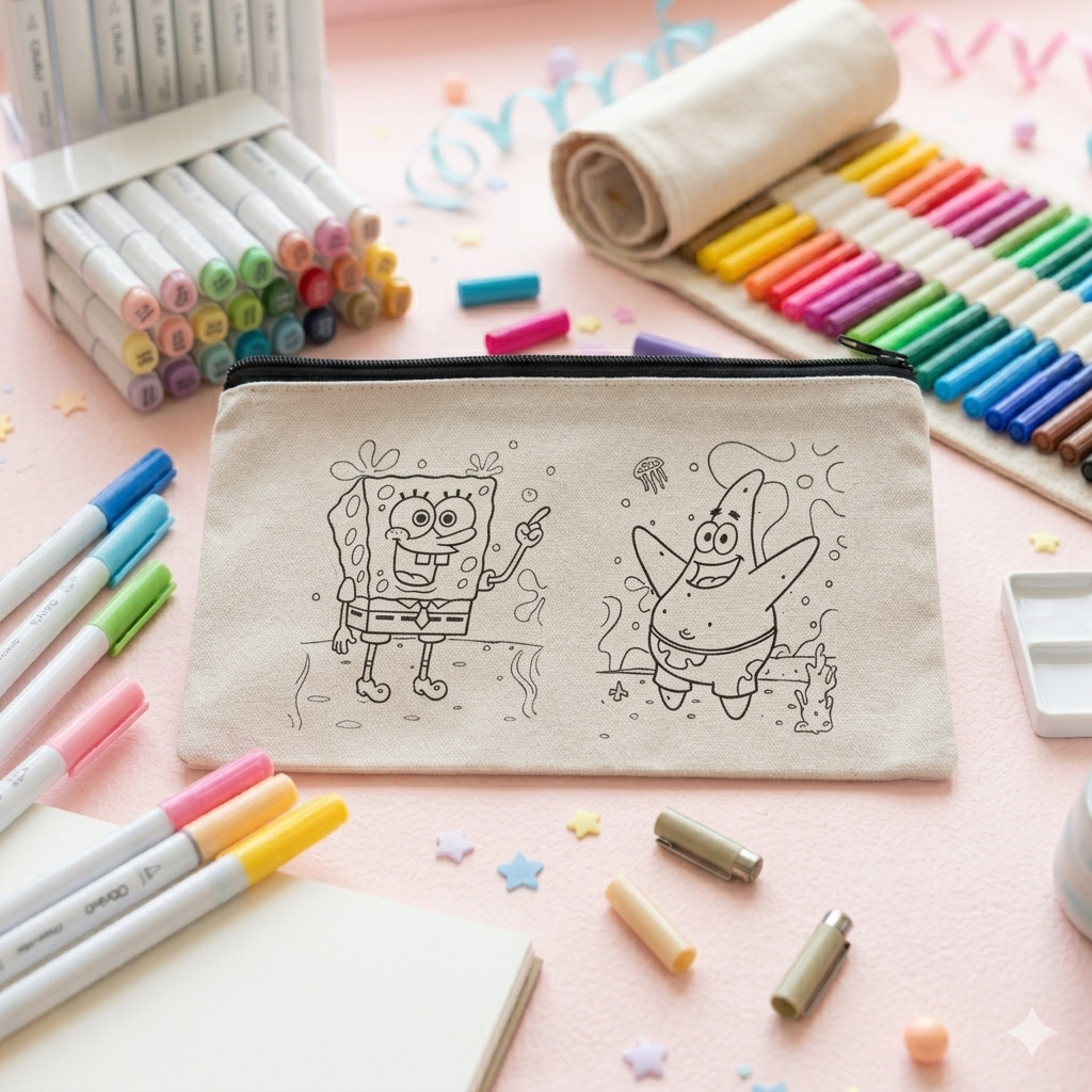 Cartoon Pouch