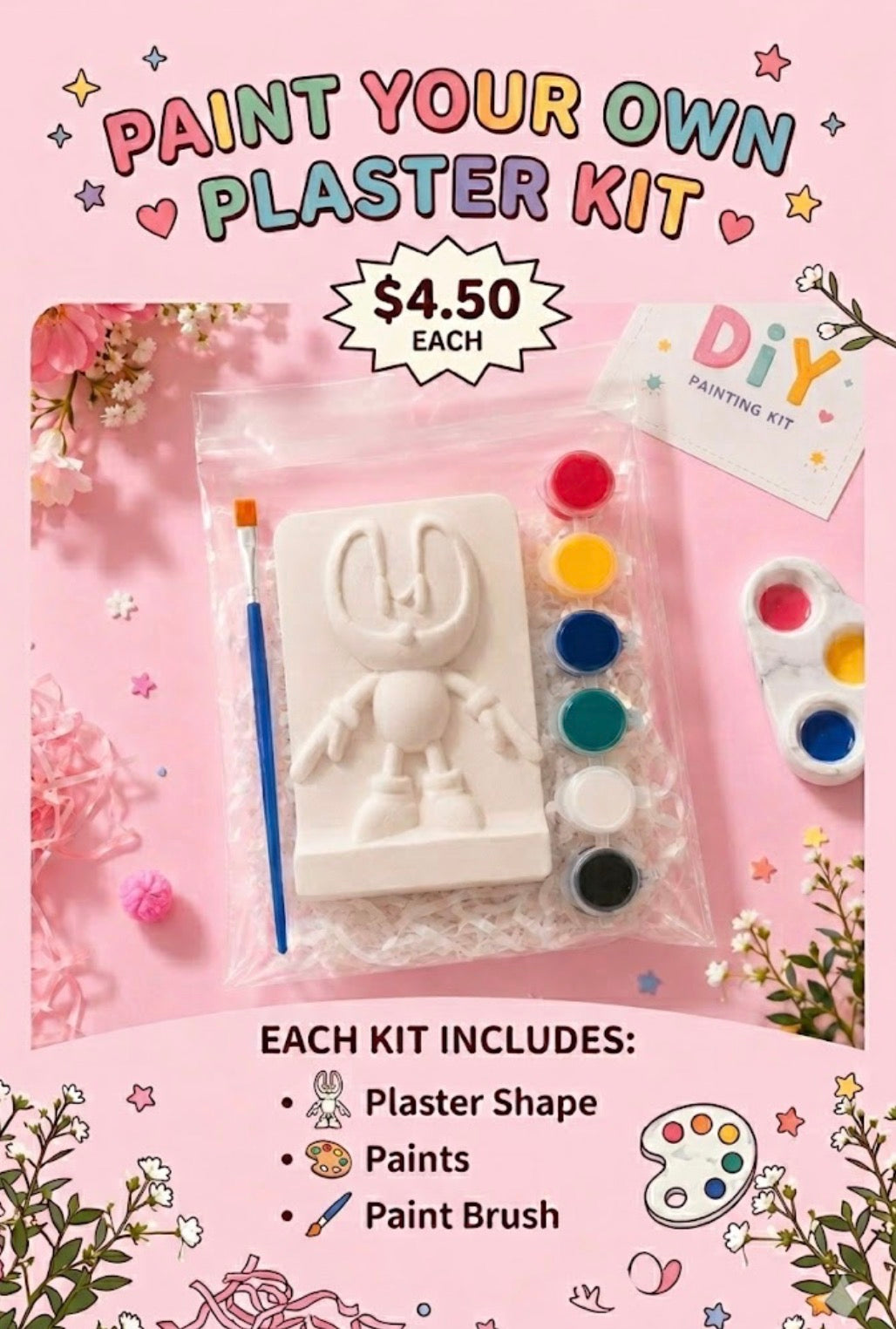Diy Paintable Kit