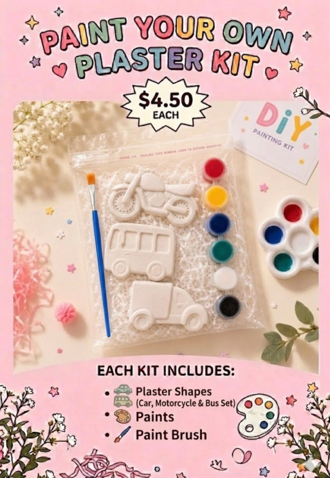 Diy Paintable Kit