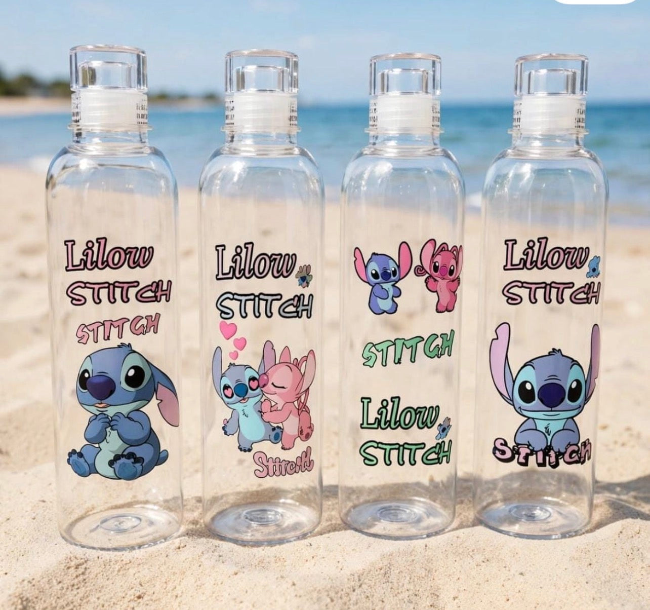 Kids Water Bottle – Stitch Design