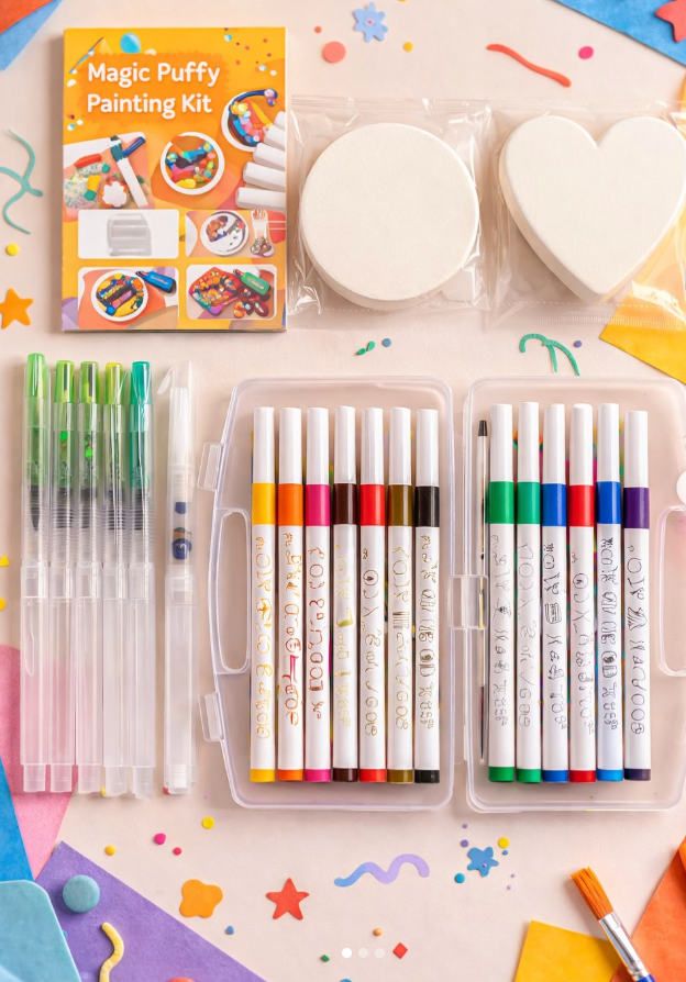 Magic Puffy Painting Kit
